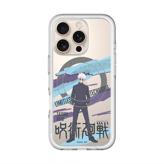 スリムプロテクションプレミアムケース with MagSafe［ 呪術廻戦 - 立ち絵 - 五条 悟（懐玉・玉折） ］
