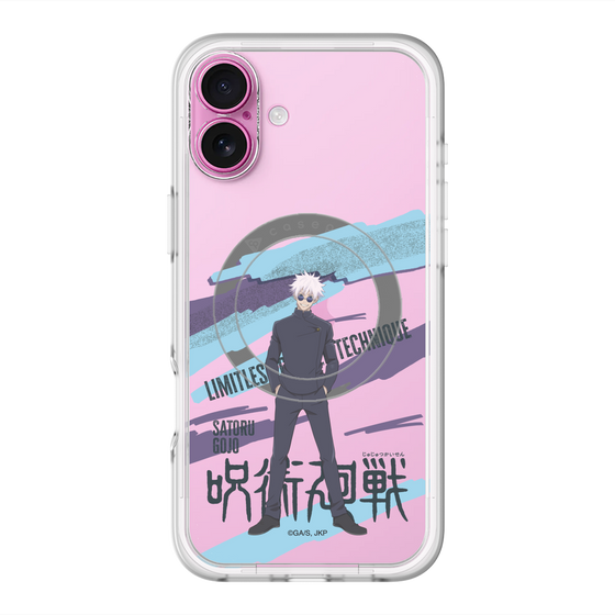 スリムプロテクションプレミアムケース with MagSafe［ 呪術廻戦 - 立ち絵 - 五条 悟（懐玉・玉折） ］