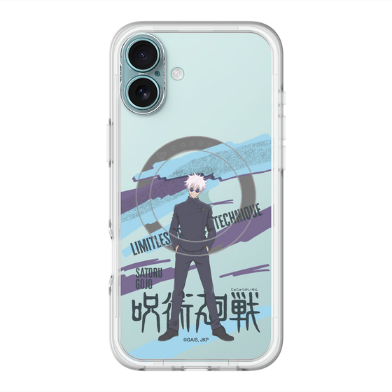 スリムプロテクションプレミアムケース with MagSafe［ 呪術廻戦 - 立ち絵 - 五条 悟（懐玉・玉折） ］