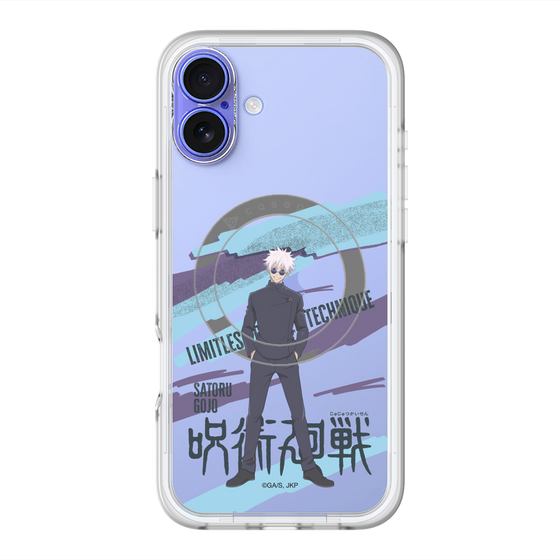 スリムプロテクションプレミアムケース with MagSafe［ 呪術廻戦 - 立ち絵 - 五条 悟（懐玉・玉折） ］