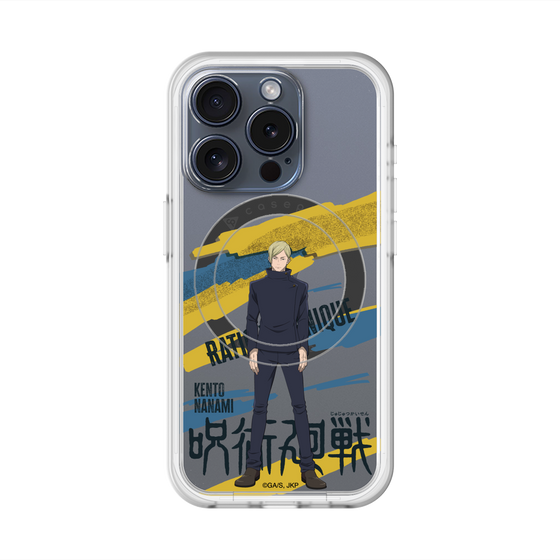 スリムプロテクションプレミアムケース with MagSafe［ 呪術廻戦 - 立ち絵 - 七海 建人（懐玉・玉折） ］