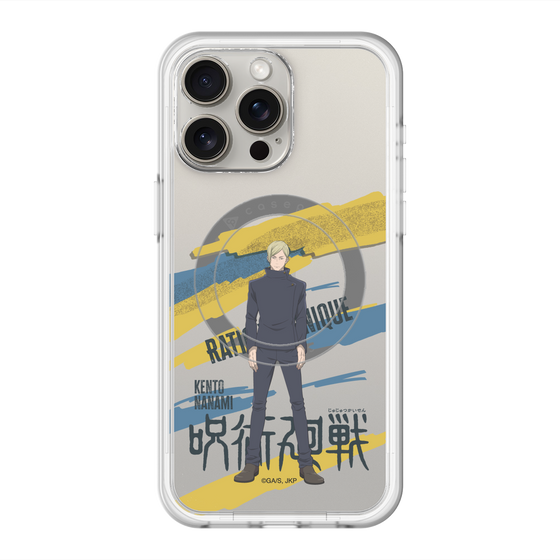スリムプロテクションプレミアムケース with MagSafe［ 呪術廻戦 - 立ち絵 - 七海 建人（懐玉・玉折） ］