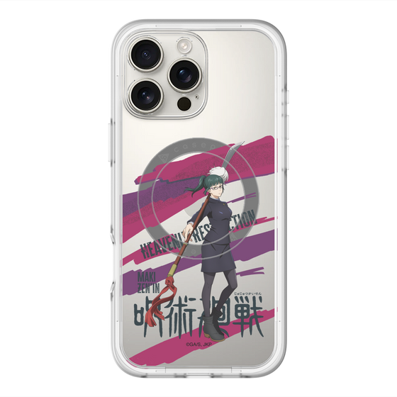 スリムプロテクションプレミアムケース with MagSafe［ 呪術廻戦 - 立ち絵 - 禪院 真希 ］