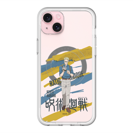 スリムプロテクションプレミアムケース with MagSafe［ 呪術廻戦 - 立ち絵 - 七海 建人 ］