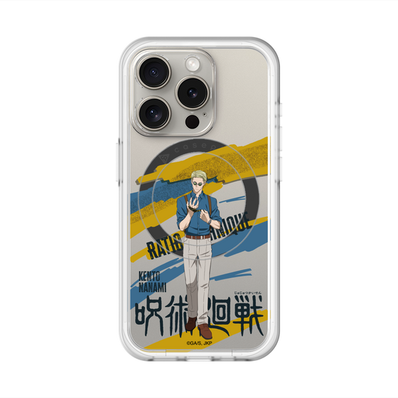 スリムプロテクションプレミアムケース with MagSafe［ 呪術廻戦 - 立ち絵 - 七海 建人 ］