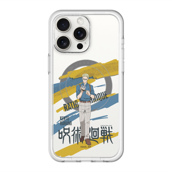 スリムプロテクションプレミアムケース with MagSafe［ 呪術廻戦 - 立ち絵 - 七海 建人 ］