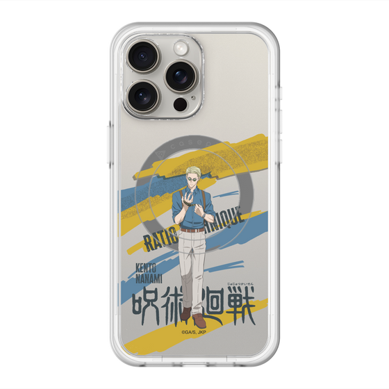 スリムプロテクションプレミアムケース with MagSafe［ 呪術廻戦 - 立ち絵 - 七海 建人 ］