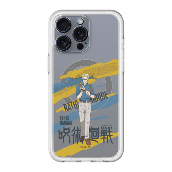 スリムプロテクションプレミアムケース with MagSafe［ 呪術廻戦 - 立ち絵 - 七海 建人 ］