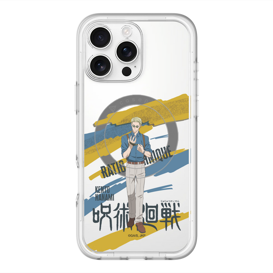 スリムプロテクションプレミアムケース with MagSafe［ 呪術廻戦 - 立ち絵 - 七海 建人 ］