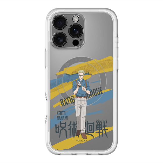 スリムプロテクションプレミアムケース with MagSafe［ 呪術廻戦 - 立ち絵 - 七海 建人 ］
