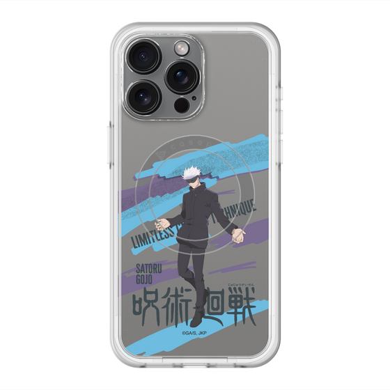 スリムプロテクションプレミアムケース with MagSafe［ 呪術廻戦 - 立ち絵 - 五条 悟 ］