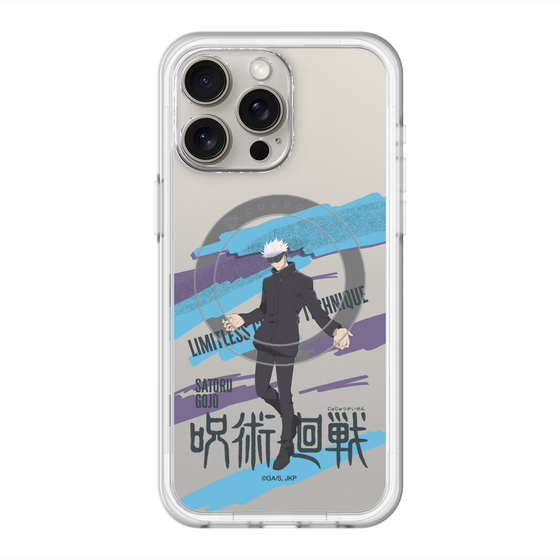 スリムプロテクションプレミアムケース with MagSafe［ 呪術廻戦 - 立ち絵 - 五条 悟 ］