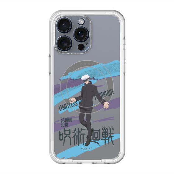 スリムプロテクションプレミアムケース with MagSafe［ 呪術廻戦 - 立ち絵 - 五条 悟 ］