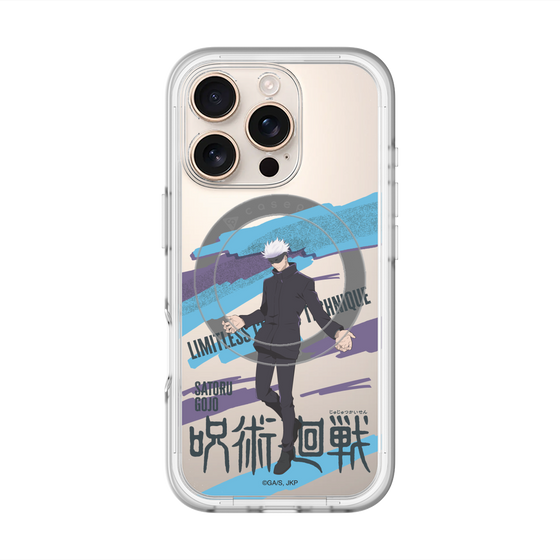 スリムプロテクションプレミアムケース with MagSafe［ 呪術廻戦 - 立ち絵 - 五条 悟 ］