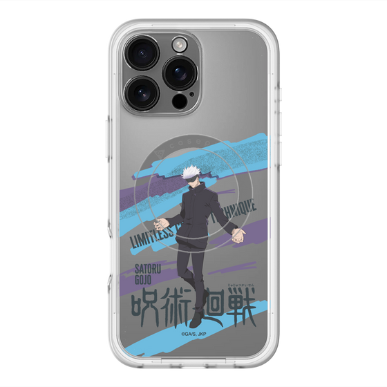 スリムプロテクションプレミアムケース with MagSafe［ 呪術廻戦 - 立ち絵 - 五条 悟 ］