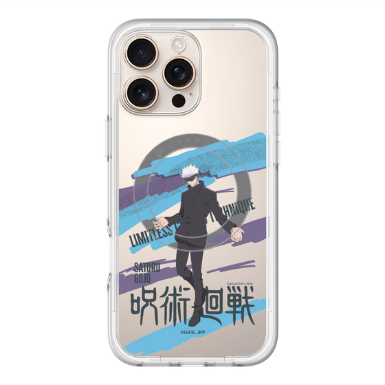 スリムプロテクションプレミアムケース with MagSafe［ 呪術廻戦 - 立ち絵 - 五条 悟 ］