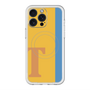 スリムプロテクションプレミアムケース with MagSafe［ オリジナル - initial color line - T orange ］