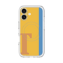 スリムプロテクションプレミアムケース with MagSafe［ オリジナル - initial color line - T orange ］