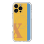 スリムプロテクションプレミアムケース with MagSafe［ オリジナル - initial color line - X orange ］