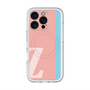 スリムプロテクションプレミアムケース with MagSafe［ オリジナル - initial color line - Z pink ］
