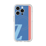 スリムプロテクションプレミアムケース with MagSafe［ オリジナル - initial color line - Z blue ］