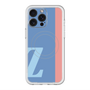 スリムプロテクションプレミアムケース with MagSafe［ オリジナル - initial color line - Z blue ］