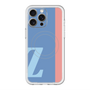 スリムプロテクションプレミアムケース with MagSafe［ オリジナル - initial color line - Z blue ］