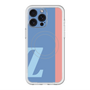 スリムプロテクションプレミアムケース with MagSafe［ オリジナル - initial color line - Z blue ］