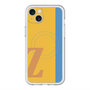 スリムプロテクションプレミアムケース with MagSafe［ オリジナル - initial color line - Z orange ］