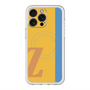 スリムプロテクションプレミアムケース with MagSafe［ オリジナル - initial color line - Z orange ］