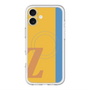 スリムプロテクションプレミアムケース with MagSafe［ オリジナル - initial color line - Z orange ］