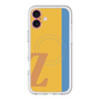 スリムプロテクションプレミアムケース with MagSafe［ オリジナル - initial color line - Z orange ］