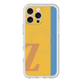 スリムプロテクションプレミアムケース with MagSafe［ オリジナル - initial color line - Z orange ］