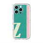 スリムプロテクションプレミアムケース with MagSafe［ オリジナル - initial color line - Z green ］