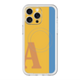 スリムプロテクションプレミアムケース with MagSafe［ オリジナル - initial color line - A orange ］