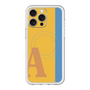 スリムプロテクションプレミアムケース with MagSafe［ オリジナル - initial color line - A orange ］