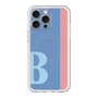 スリムプロテクションプレミアムケース with MagSafe［ オリジナル - initial color line - B blue ］