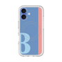 スリムプロテクションプレミアムケース with MagSafe［ オリジナル - initial color line - B blue ］