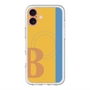 スリムプロテクションプレミアムケース with MagSafe［ オリジナル - initial color line - B orange ］