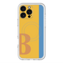 スリムプロテクションプレミアムケース with MagSafe［ オリジナル - initial color line - B orange ］