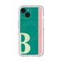 スリムプロテクションプレミアムケース with MagSafe［ オリジナル - initial color line - B green ］