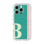 スリムプロテクションプレミアムケース with MagSafe［ オリジナル - initial color line - B green ］