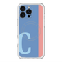 スリムプロテクションプレミアムケース with MagSafe［ オリジナル - initial color line - C blue ］