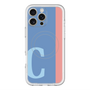 スリムプロテクションプレミアムケース with MagSafe［ オリジナル - initial color line - C blue ］