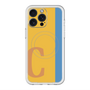 スリムプロテクションプレミアムケース with MagSafe［ オリジナル - initial color line - C orange ］
