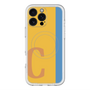 スリムプロテクションプレミアムケース with MagSafe［ オリジナル - initial color line - C orange ］