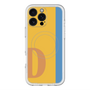スリムプロテクションプレミアムケース with MagSafe［ オリジナル - initial color line - D orange ］