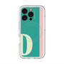 スリムプロテクションプレミアムケース with MagSafe［ オリジナル - initial color line - D green ］