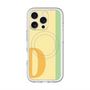 スリムプロテクションプレミアムケース with MagSafe［ オリジナル - initial color line - D yellow ］