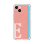 スリムプロテクションプレミアムケース with MagSafe［ オリジナル - initial color line - E pink ］
